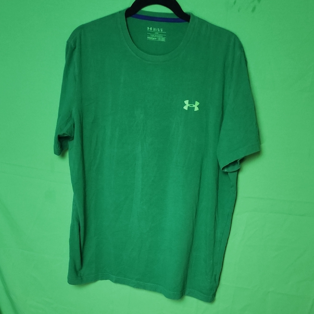 Under Armour Men’s Green Performance Crew Neck Tee